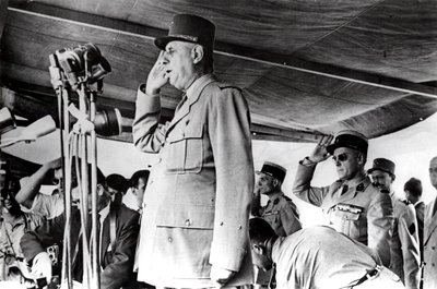 De Gaulle na Argélia, maio de 1958 de Unbekannt