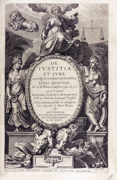 Por Leonardus Lessius, 1632 de Unbekannt