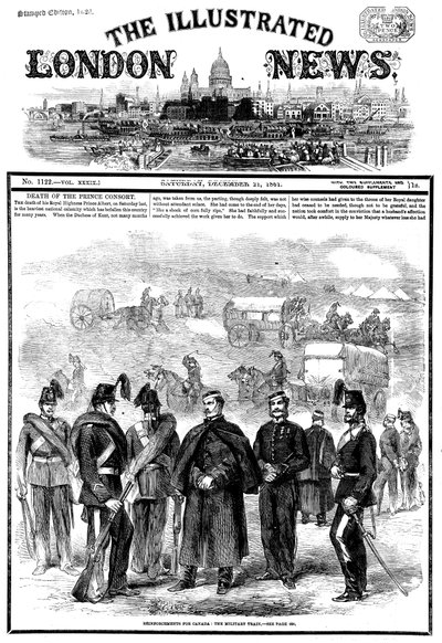 Morte de Albert 1819-1861, príncipe consorte da rainha Vitória, 14 de dezembro de 1861 de Unbekannt