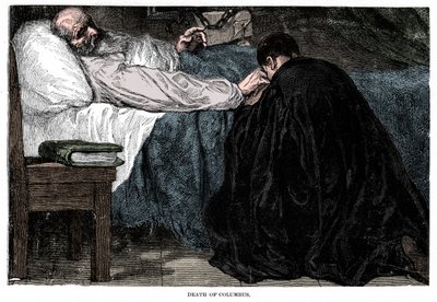 Morte de Cristóvão Colombo, 1506, 1872. de Unbekannt