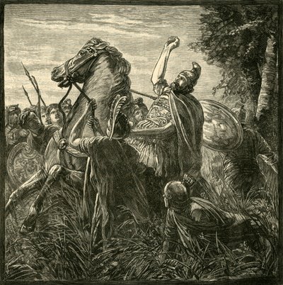 Morte de Crasso, 1890. de Unbekannt