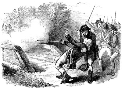 Morte de Isaac Davis, 1775 c1880 de Unbekannt