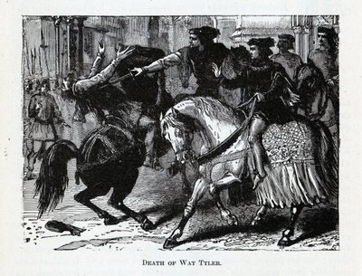 Morte de Wat Tyler, 1882 de Unbekannt