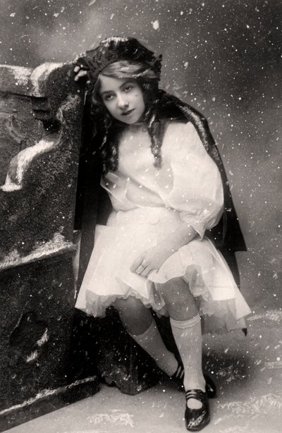 Decima Brooke em Chapeuzinho Vermelho, 1907 de Unbekannt
