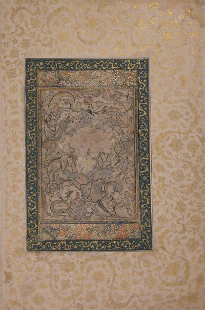 Desenho Decorativo, primeira metade do século XV. de Unbekannt