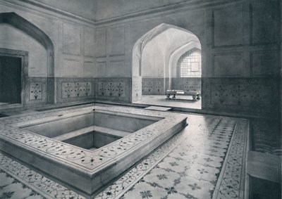 Délhi. Banhos reais no palácio, c1910. de Unbekannt