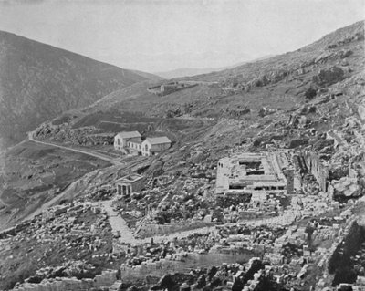 Delfos - Golfo de Corinto à distância, 1913 de Unbekannt