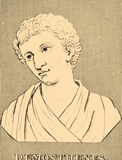 Demóstenes, 384-322 aC, 1830. de Unbekannt
