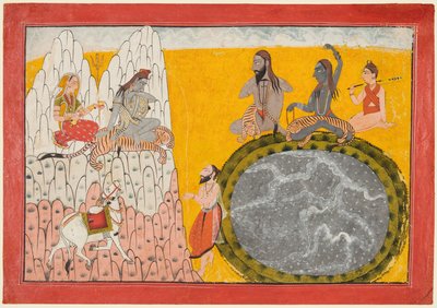 Descida do Ganges, c. 1700-10. de Unbekannt