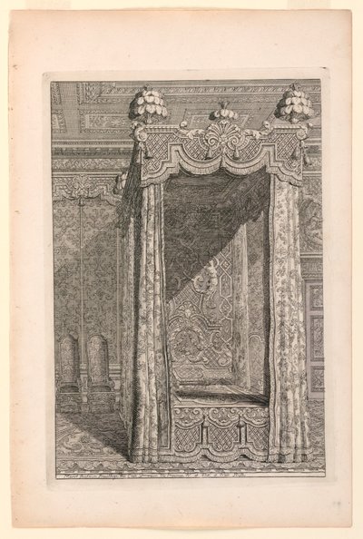 Design for State Bedchamber, no Second Livre d&39;Appartement de Unbekannt