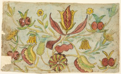 Design para Woodblock Textile Print de Unbekannt