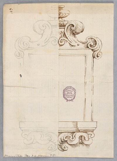 Design para uma moldura de Unbekannt