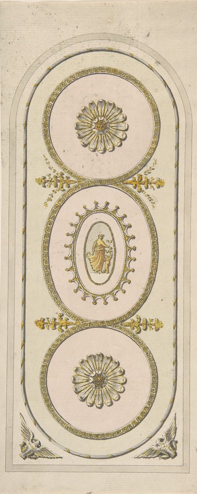 Projeto para um Painel, 1748-92. de Unbekannt