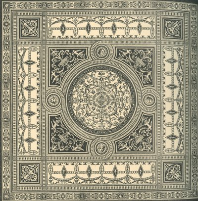 Projeto para um teto, c1860s, 1881. de Unbekannt