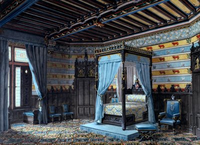 Design para um interior, 1868 de Unbekannt