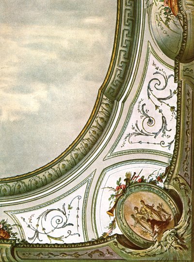 Projeto para decoração de teto, Itália, 1928. de Unbekannt