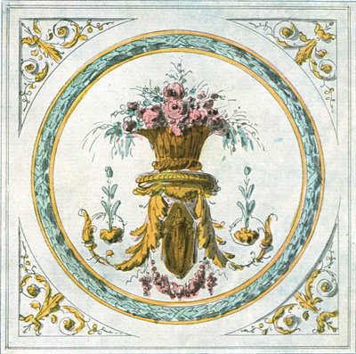Design para decoração de interiores, França, 1928. de Unbekannt