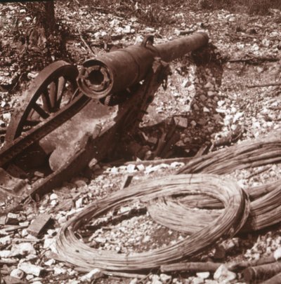Arma destruída 155, c1917-c1918 de Unbekannt
