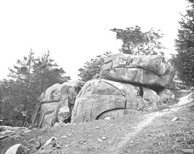 Devils Den, Gettysburg, Pensilvânia, EUA, c1900. de Unbekannt