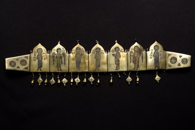 Diadema com o Deesis, século XII de Unbekannt