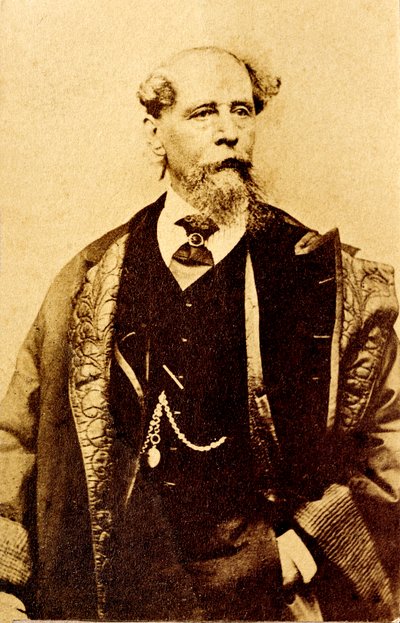 Cartão de visita Dickens de Unbekannt