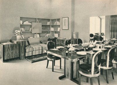 Sala de jantar produzida por La Maitrise, c1928 de Unbekannt