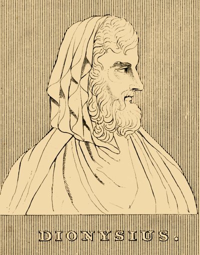 Dionísio, c432-367 aC, 1830. de Unbekannt