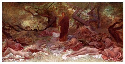 Dionísio e as Maenads, 1901 de Unbekannt