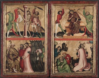 Díptico com a Paixão de Cristo, c. 1400 de Unbekannt