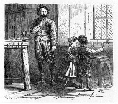 Descoberta do princípio do telescópio, século XVII 1863 de Unbekannt