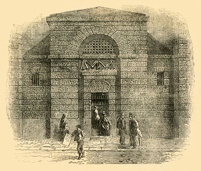 Porta de Newgate, c1872. de Unbekannt