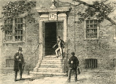 Entrada em Staples Inn, c1872. de Unbekannt