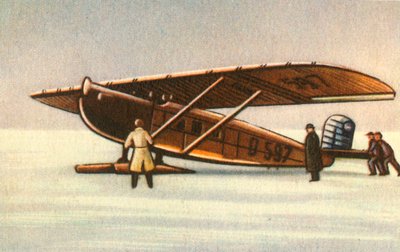 Plano de Dornier Merkur com patins de neve, 1920, 1932. de Unbekannt