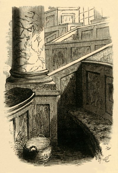 Dr. Johnsons Pew em St. Clements, 1881. de Unbekannt