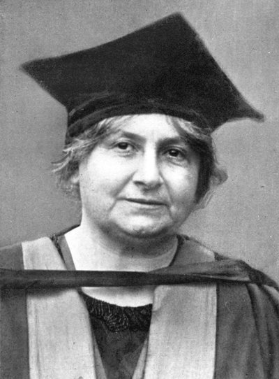 Maria Montessori 1870-1952, filósofa italiana, 1926 de Unbekannt