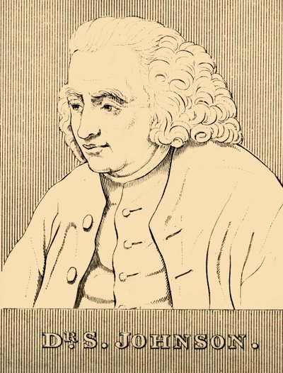 Dr. S. Johnson, 1709-1784, 1830. de Unbekannt