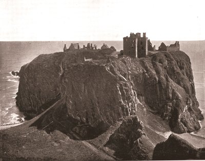 Castelo de Dunnottar, Stonehaven, Escócia, 1894. de Unbekannt