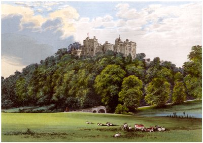 Dunster Castle, casa da família Fownes-Luttrell, Somerset, c1880 de Unbekannt
