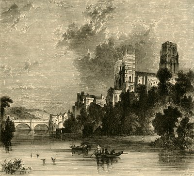 Catedral de Durham do sudoeste, 1898. de Unbekannt