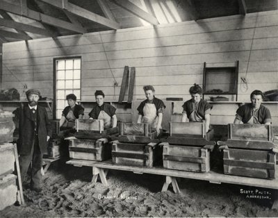 Mistura de dinamite, Ardrossan, 1897 de Unbekannt