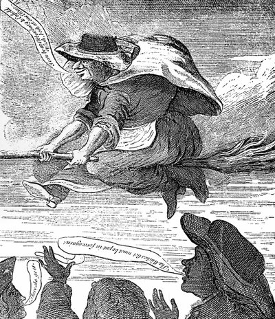 E Canning vindicado ou Sr. S-sy Gypsies Flight to Enfield Wash, c1753 de Unbekannt