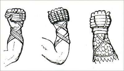 Luvas de boxe precoce de Unbekannt