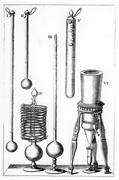 Termômetros iniciais, 1691 de Unbekannt