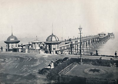 Eastbourne - o cais, 1895 de Unbekannt