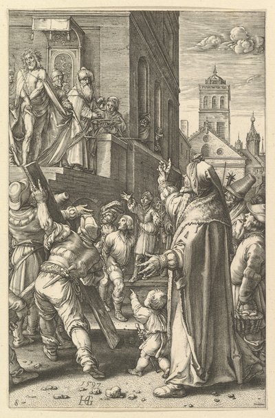 Ecce Homo, de A Paixão de Cristo, ca. 1598-1617. de Unbekannt