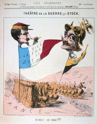Fracasso ao rei, Guerra Franco-Prussiana, 1870-1871. de Unbekannt
