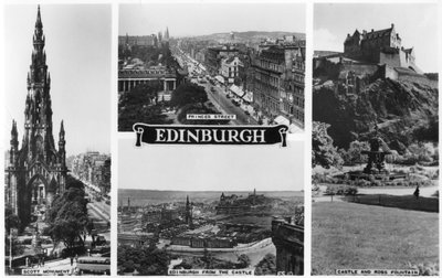 Edimburgo, Escócia, século XX de Unbekannt
