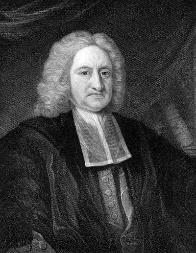 Edmond Halley, astrônomo e matemático inglês de Unbekannt