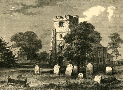 Igreja de Edmonton, 1790, c1876. de Unbekannt