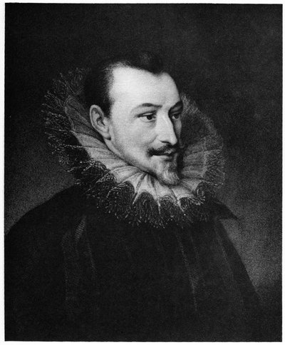 Edmund Spenser, poeta inglês, século XIX de Unbekannt